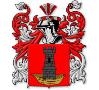 It is only a fictitious coat of arms